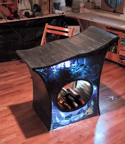 Secretary, AKA Insemination Station, just completed in Thordarson´s studio.